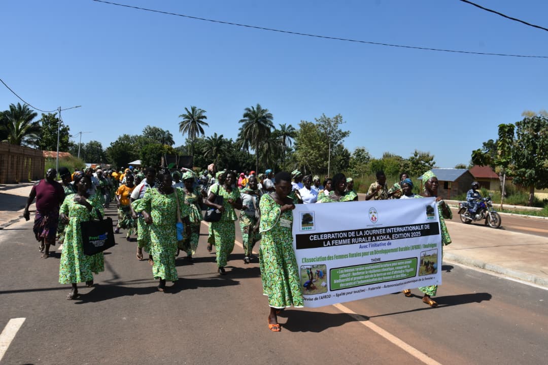Caravane des femmes rurales à KOKA, 30 octobre 2025